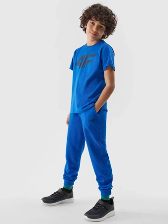 Chlapecké bavlněné kalhoty 4F Junior